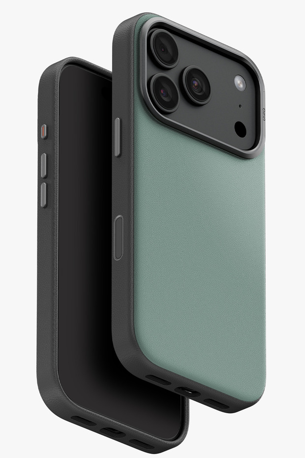iPhone 18 Pro Max Case Lyden Ds Dual Tone Vegan Leather Magsafe Special Design Protective Stylish Cover