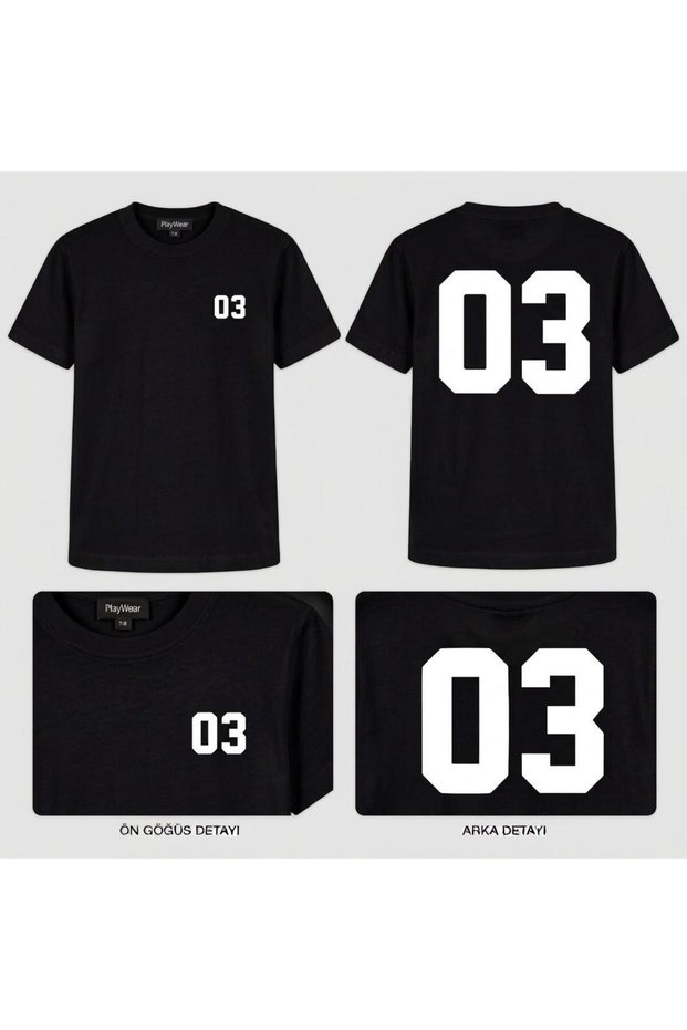 Afyon 03 Printed 100% Cotton Crew Neck T-Shirt