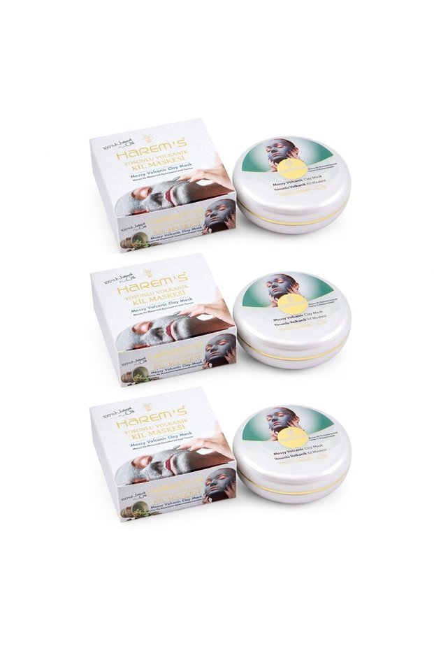 Harem's Volcanic Clay Seaweed Mask 3 Pieces