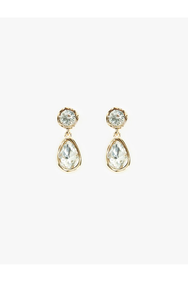 Dangle Stone Drop Earrings