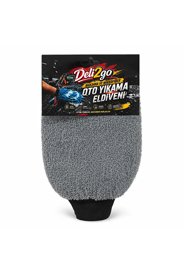 Mikrofiber Araba Yıkama Eldiveni