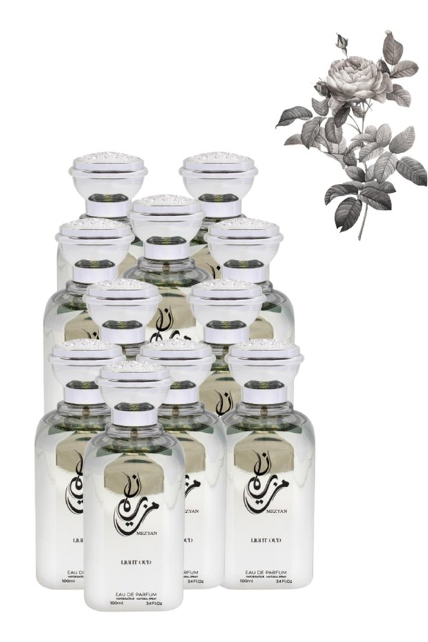 11 قطعة Mezyan Light Oud Eau De Parfum 100مل