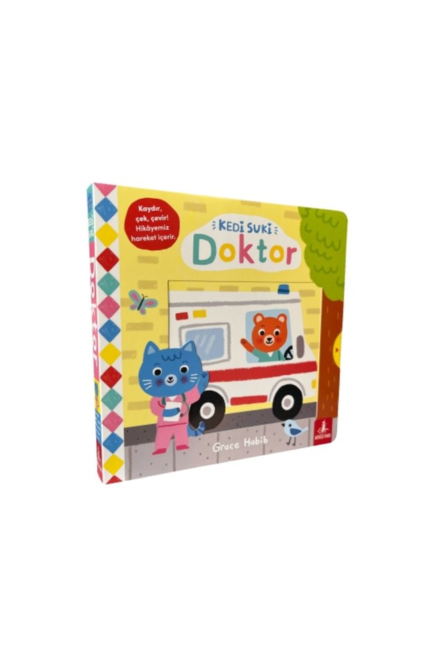 Kedi Suki - Doktor (Hardcover - Movable Book)