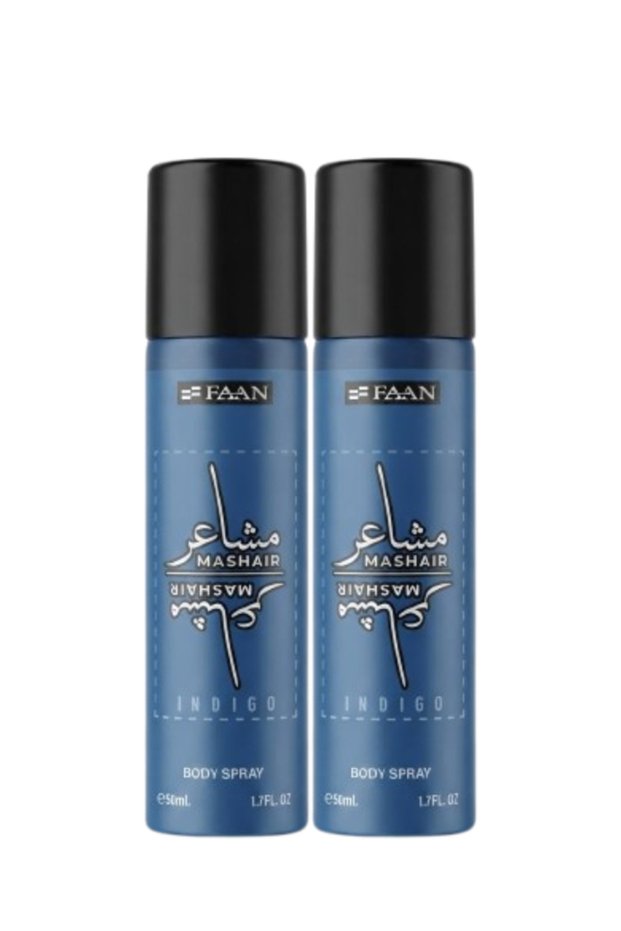 قطعتان Mashair Indigo Body Spray 50مل
