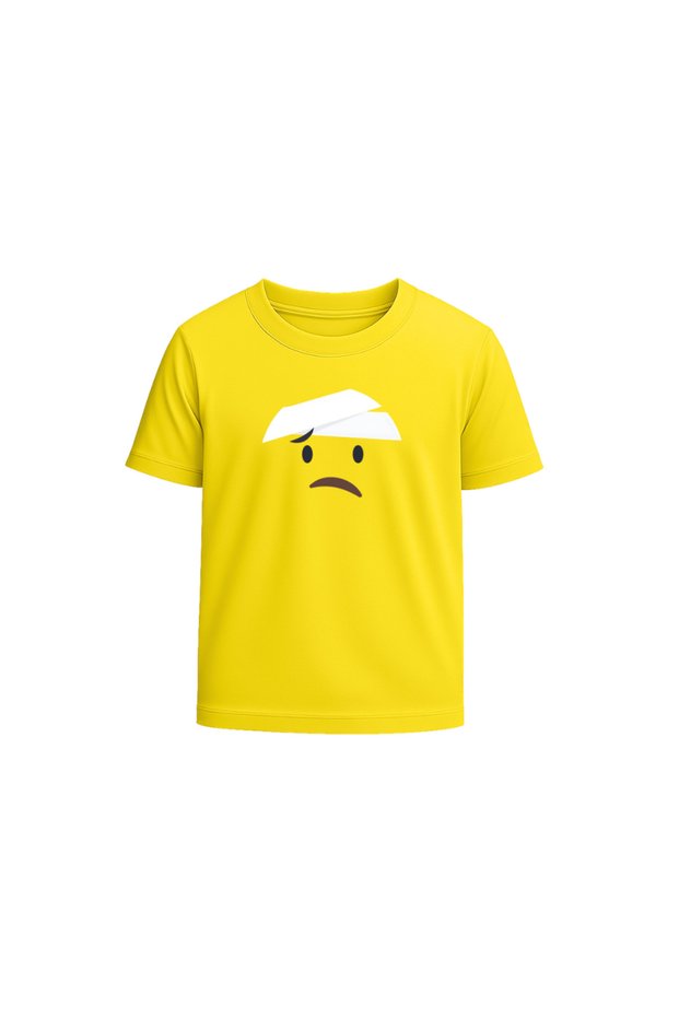 Smiley Adult Unisex T-Shirt - Round Neck Short Sleeve - Soft and Casual Wear