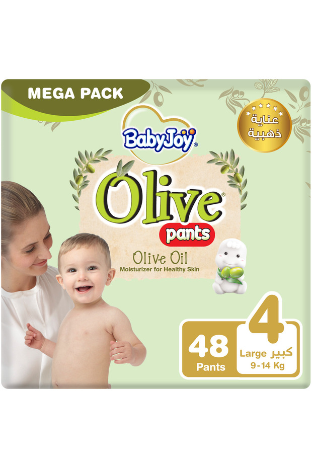 Baby Joy Olive Pants Size (4)(9-14 Kg) Mega 48 Pants