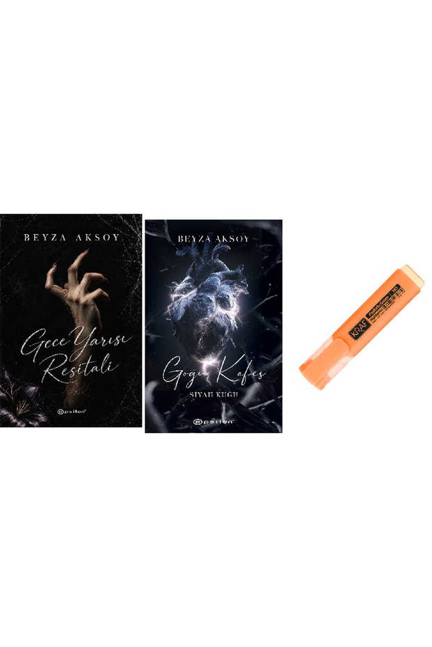 Gece Yarısı Resitali + Göğü Kafes 2 Book Set KALEM HD (Hardcover)