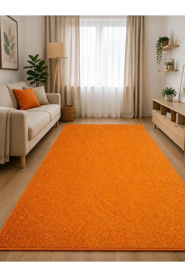 Carpet - Orange - Machine Carpet