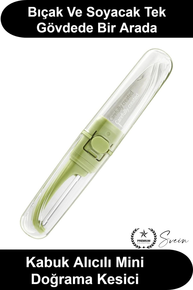 Double-Sided Fruit Vegetable Knife Peeler Stainless Steel Kitchen Utensil with Sheath Cucumber Lemon Slicer Peeling Tool Portable Practical Ergonomic Salad Preparation Tool for Camping Picnic Travel
