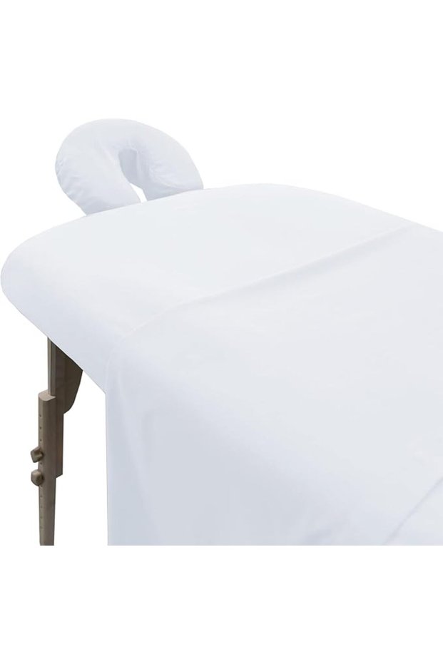 Soft Microfiber Massage Table Sheets Set 3 Piece Set - Includes Massage Table Cover,