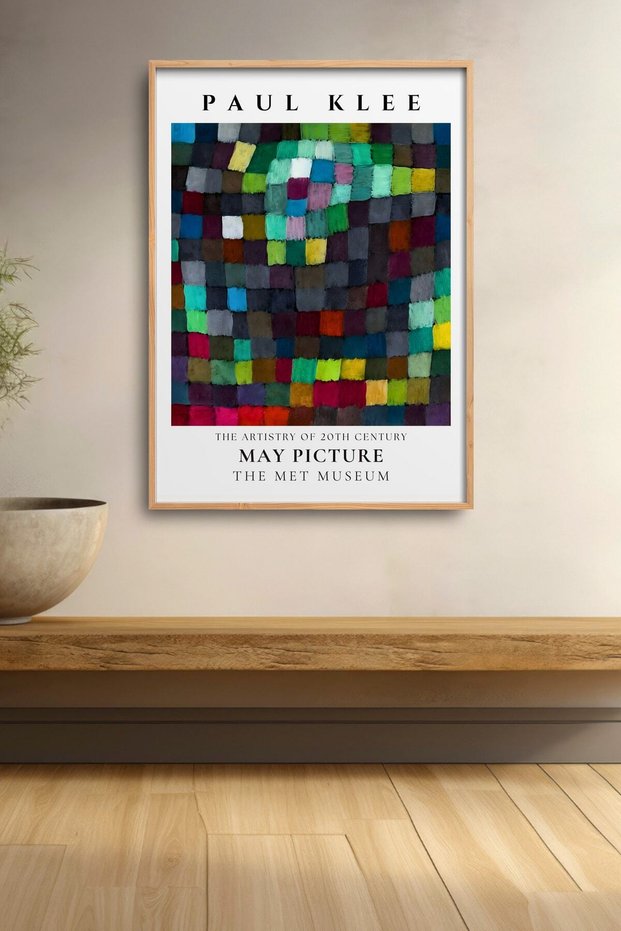 Paul Klee May Picture Painting Framed Poster Modern Art Wall Decor Klee06