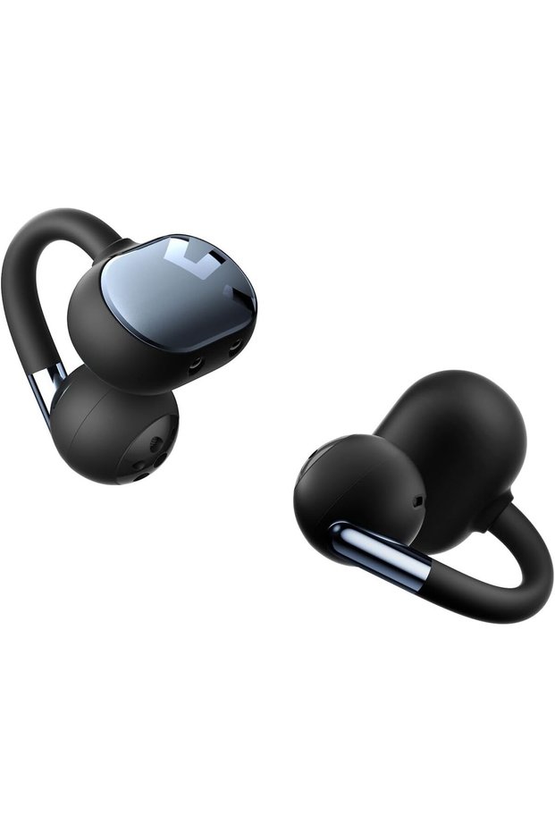 Clip1 Open Ear Earbuds, Premium Dolby Audio & Hi-Res Clip on Headphones, Bluetooth 5.4 Wireless Earphones with AI ENC Noise Cancellation, LDAC, 40H Playtime, IPX5 (deep black)