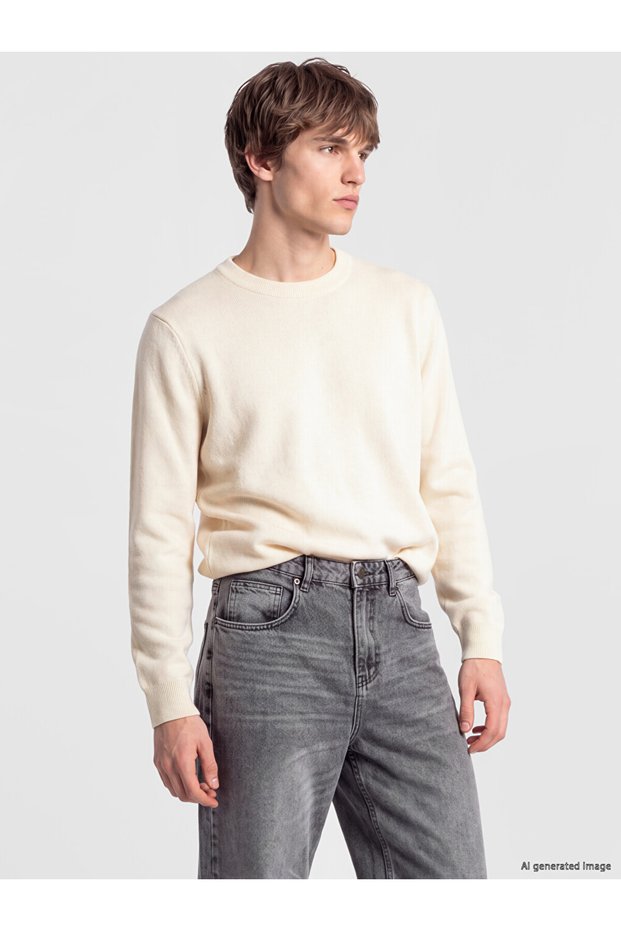 I Zero Roba Collar Men's Sweater from Freezen Store