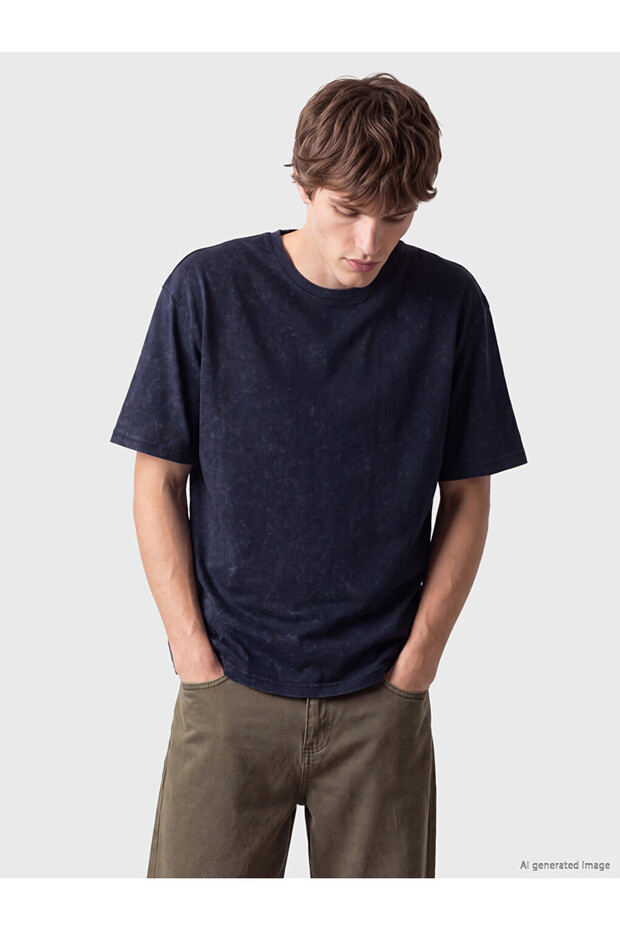 Quality Parts from Çelebi Store Zero Roba Collar Combed Cotton Men's T-Shirt