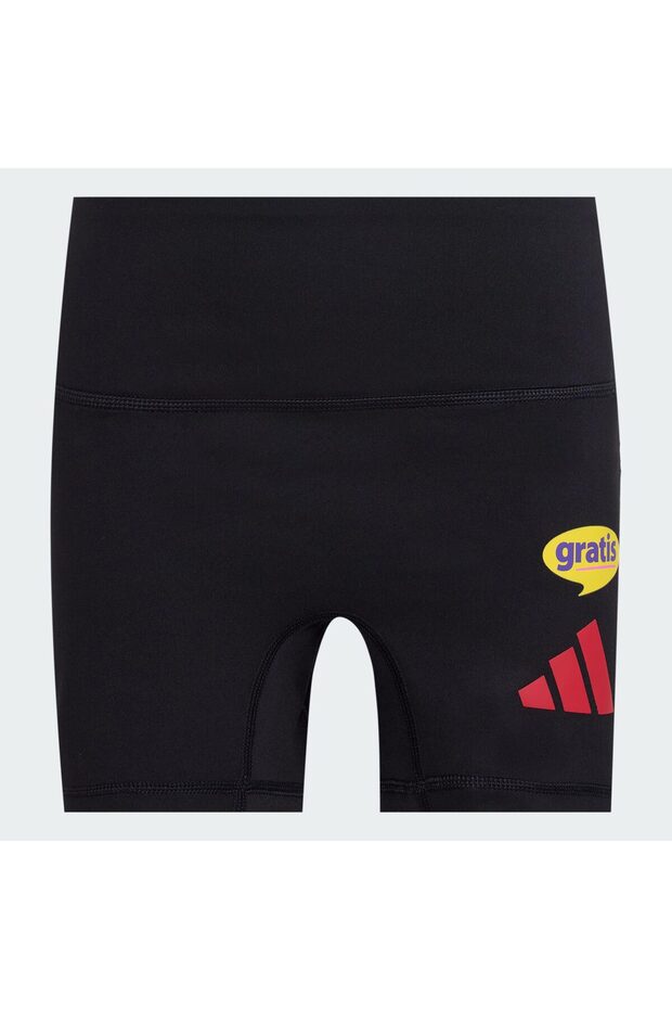Turkey Volleyball National Team Kids' Black Leggings (Km7482)
