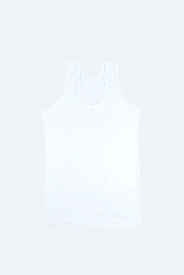 White Ribana Boys' Undershirt 328-1 (6 Pieces)