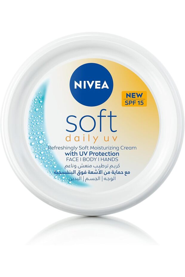 Soft Daily UV Protection with SPF15, Moisturizing Cream 100ml