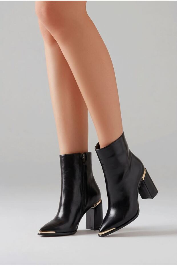 Serrace Galvanized Heeled Women's Stylish Boots