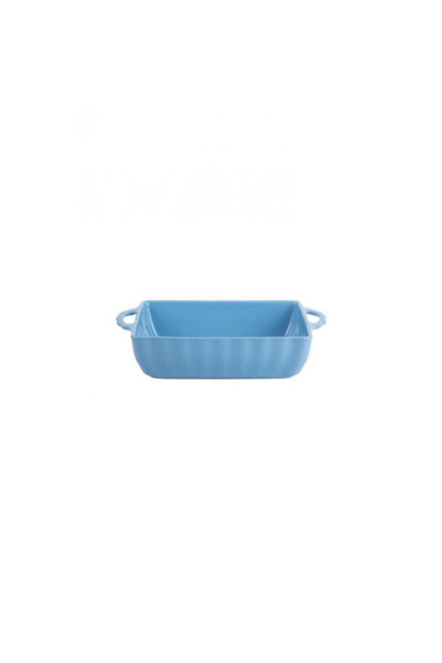 Tantitoni Catarina Ceramic Rectangular Blue Oven Dish 27X16X6Cm