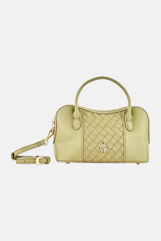 Women Jules Brand Logo Handbag, Olive
