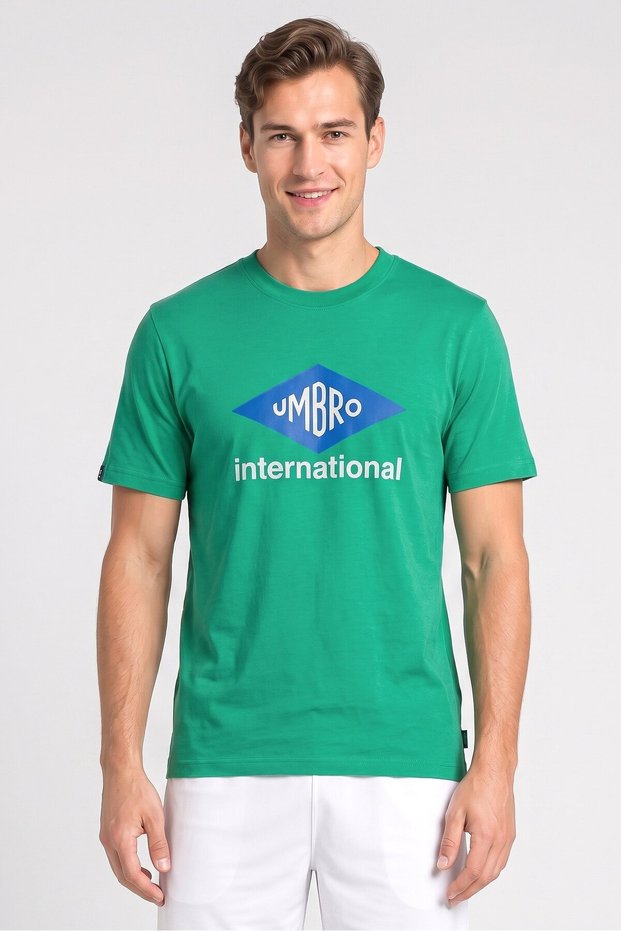 Men Sportswear Fit Short Sleeve Outdoor T-Shirt, Green