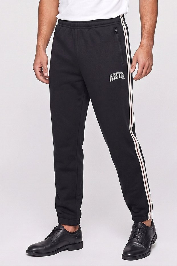 Men Regular Fit Training Sweatpants, Black