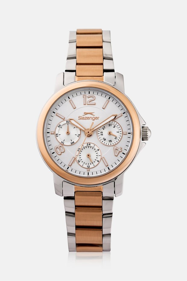 Women SL925954530 Analog Stainless Steel Watch 32mm, Multicolor