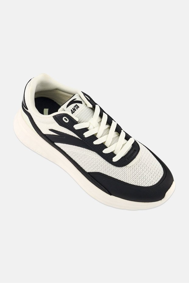 Men Brand Logo Lace Up Outdoor Shoes, Multicolor