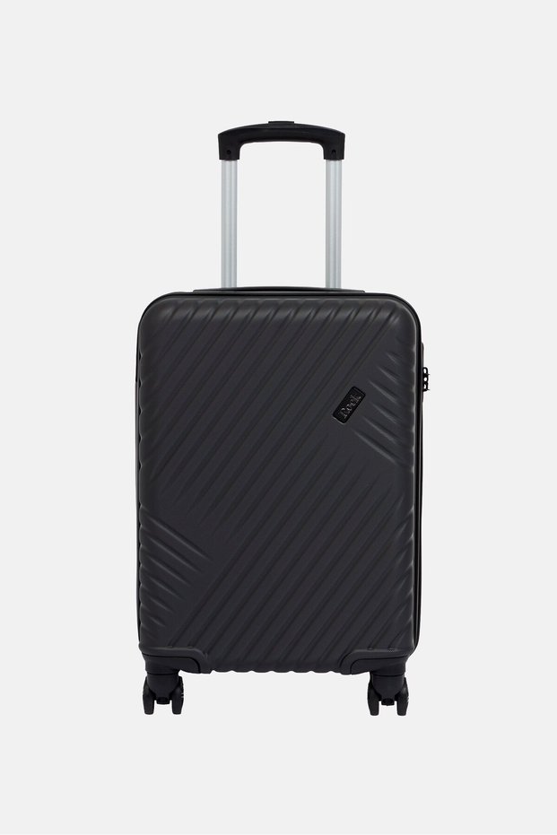 18 Inch Hardshell Check-In Spinner Luggage, Black
