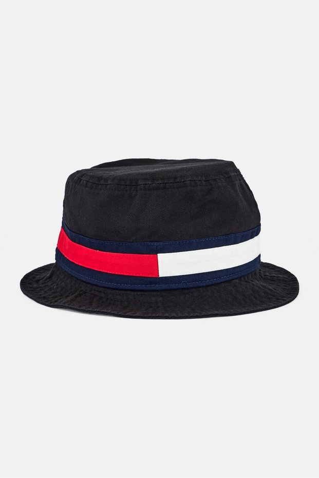Men Brand Logo Bucket Hat, Multicolor