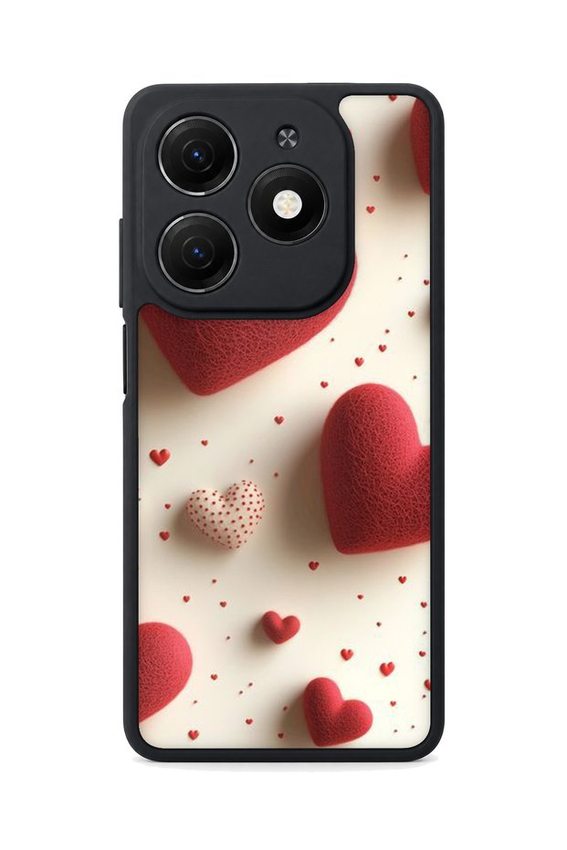Spark 20 Compatible Printed, Matte Black, Soft Silicone, Protective, Shock Absorbing Cover, Case