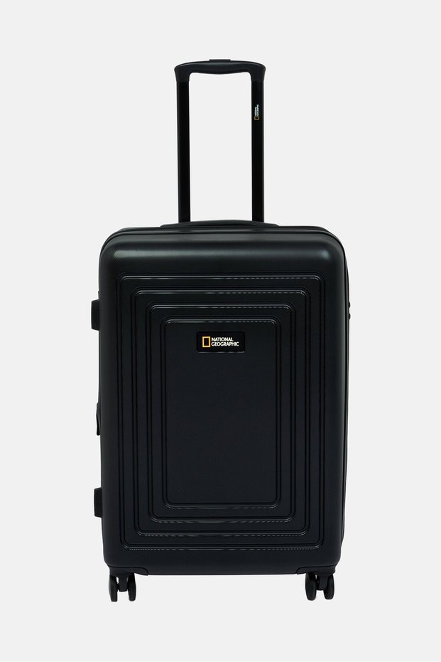 24 Inch Hardshell Check In Spinner Luggage, Black