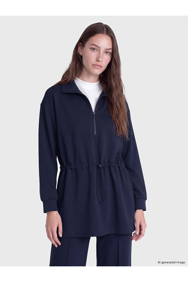 Esvab • Modern & Distinctive Soft Touch Women's Sweatshirt Tunic