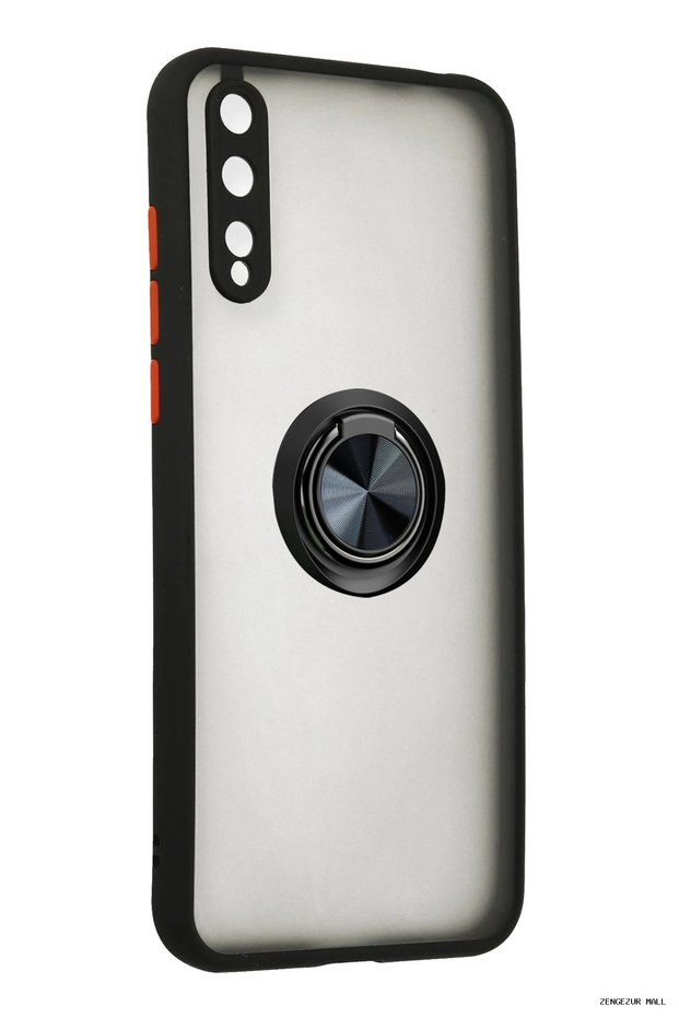 Zngzrmll Newface P40 Lite E Montreal Ringed Silicone Cover (220738) - Black