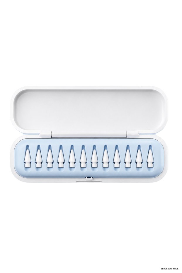 Zngzrmll Newface Pencil Compatible 12-Piece Replacement Pen Tip Set (224114) - White