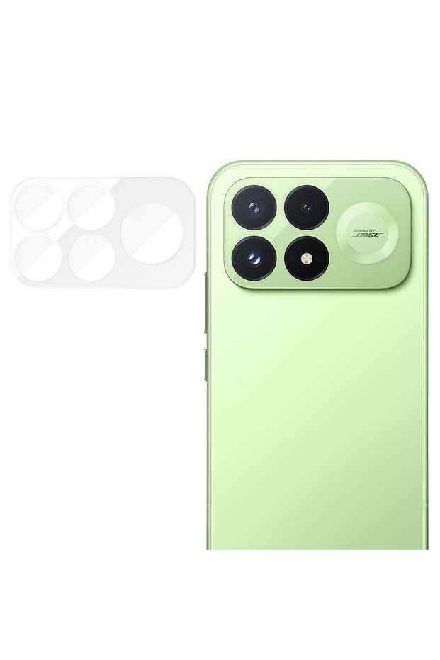 Poco F9 Pro Compatible Framed Camera Lens Protector Tampered Glass