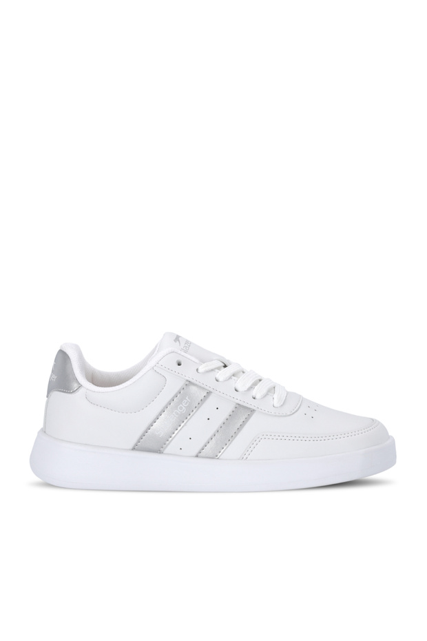 Cabello I Women's White / Silver Casual Sneakers
