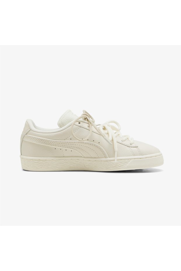 Suede Bloom Dress-Up Women's Gray Sneakers