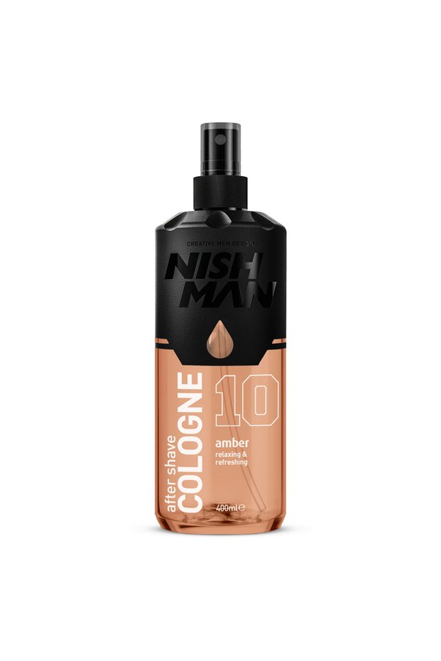After Shave Cologne 10 Amber Refreshing Soothing 400 ml