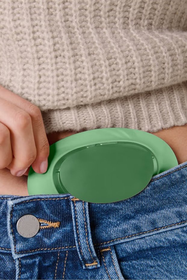 Battery Powered Belly Warmer, Green