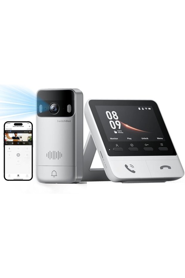Outdoor Wireless Intercom, 2K Video Intercom, [Upgrade]