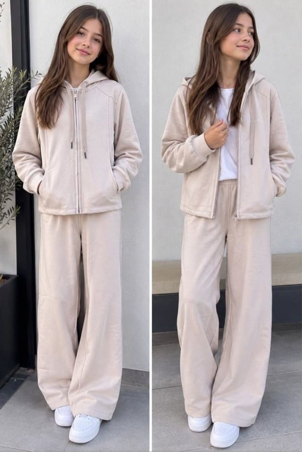 Girls' Tracksuit Set 26Kesc5035T