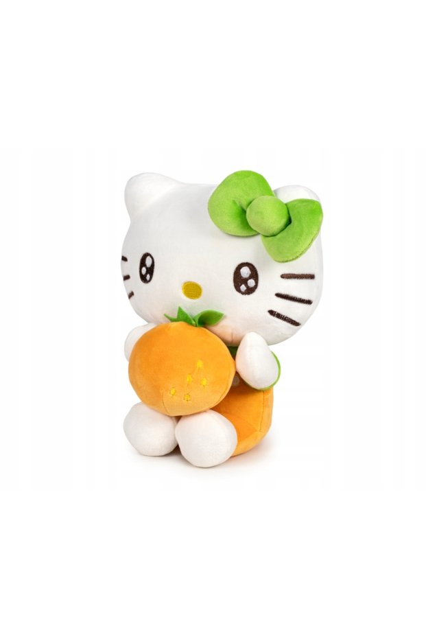HELLO KITTY MACEDONIA - PLUS PORTOCALIU 32CM