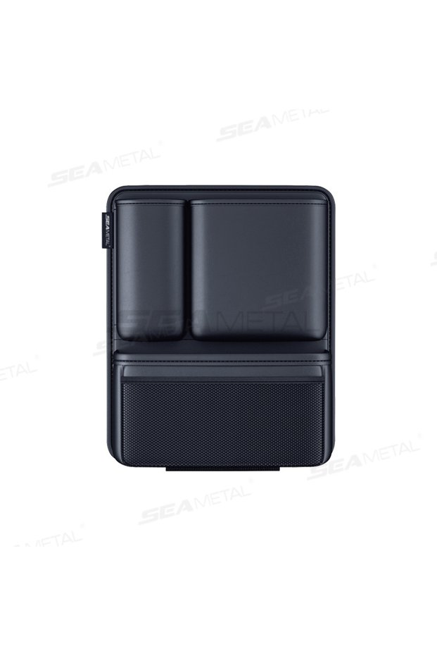 Black BLALION Car Trunk Leatherette Storage Bag Detachable Auto Seat Back Pocket High-capacity Hangi