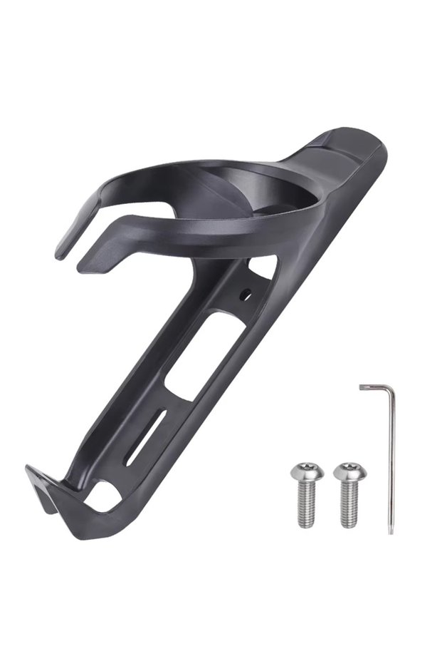 Black Bike Bottle GPS Tracker Cage Anti-Theft Bicycle Water Bottle Cage Anti-Lost Protective Bottle