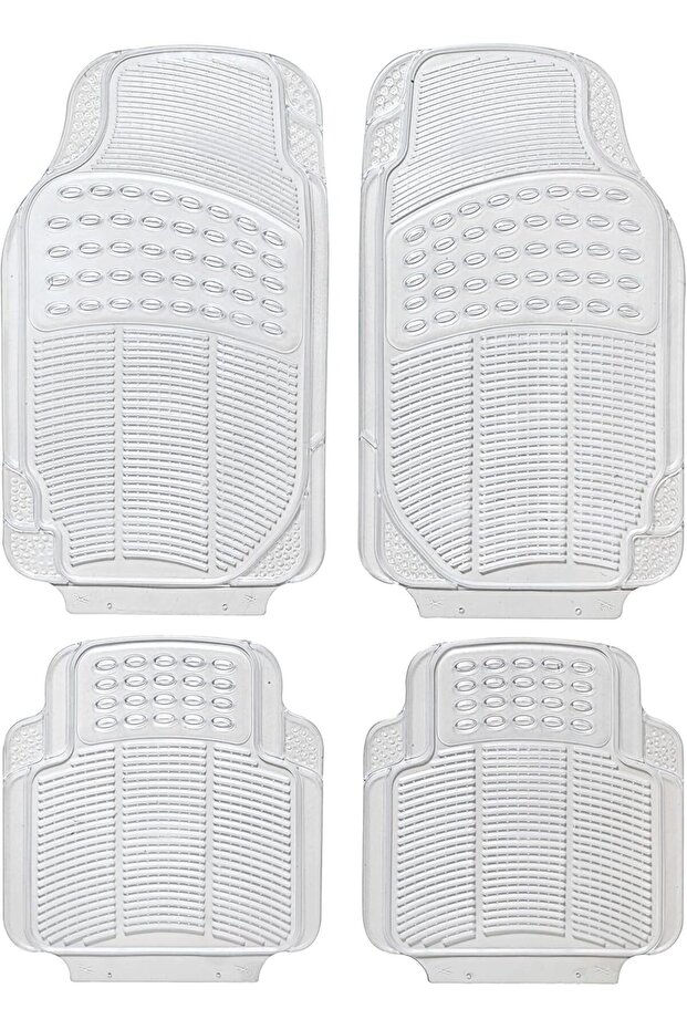 Universal Continental Rubber Car Mats - Transparent