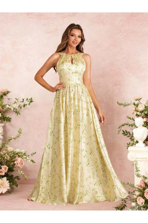 Dresses - Yellow - Long