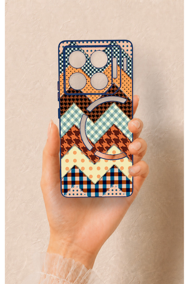 Infinix Gt 20 Pro Compatible Colorful Mesh Patterned Silicone Case