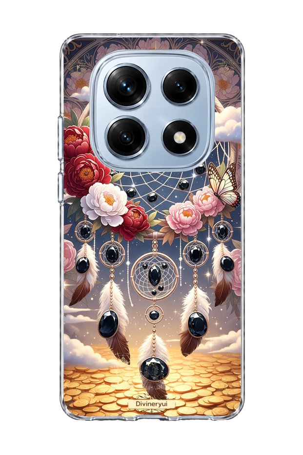 Redmi Note 14 Pro 4g Compatible Capricorn Sign Printed Transparent Phone Case