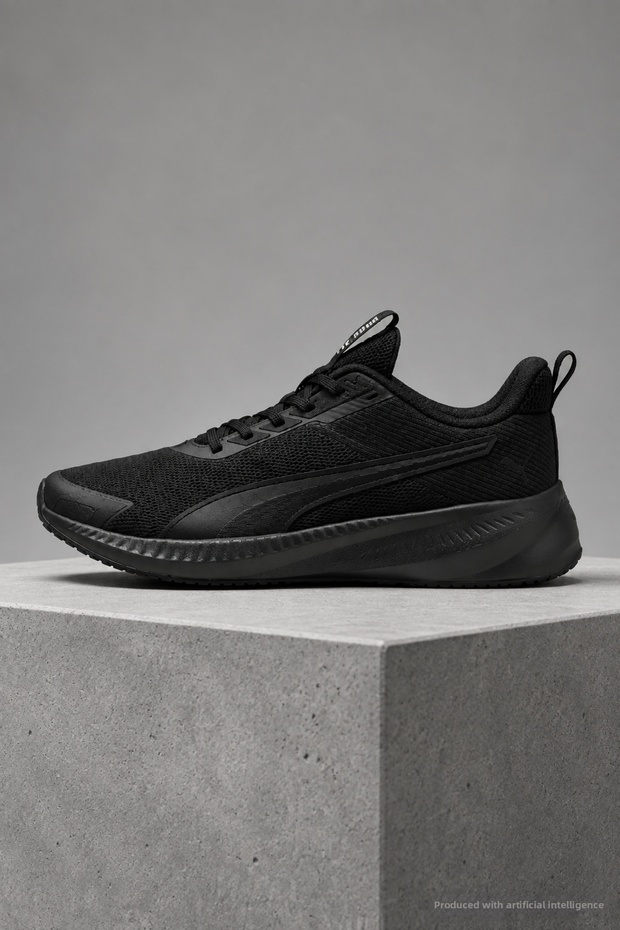 Fy-1313 Black Men's Casual Sneaker Daily Comfortable Sports Shoes